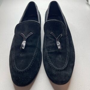 Gucci Men's Black Suede Loafers